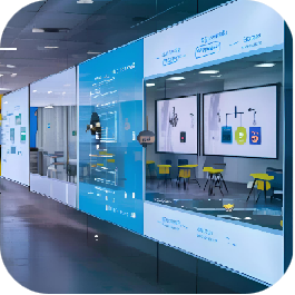 透明显示解决方案